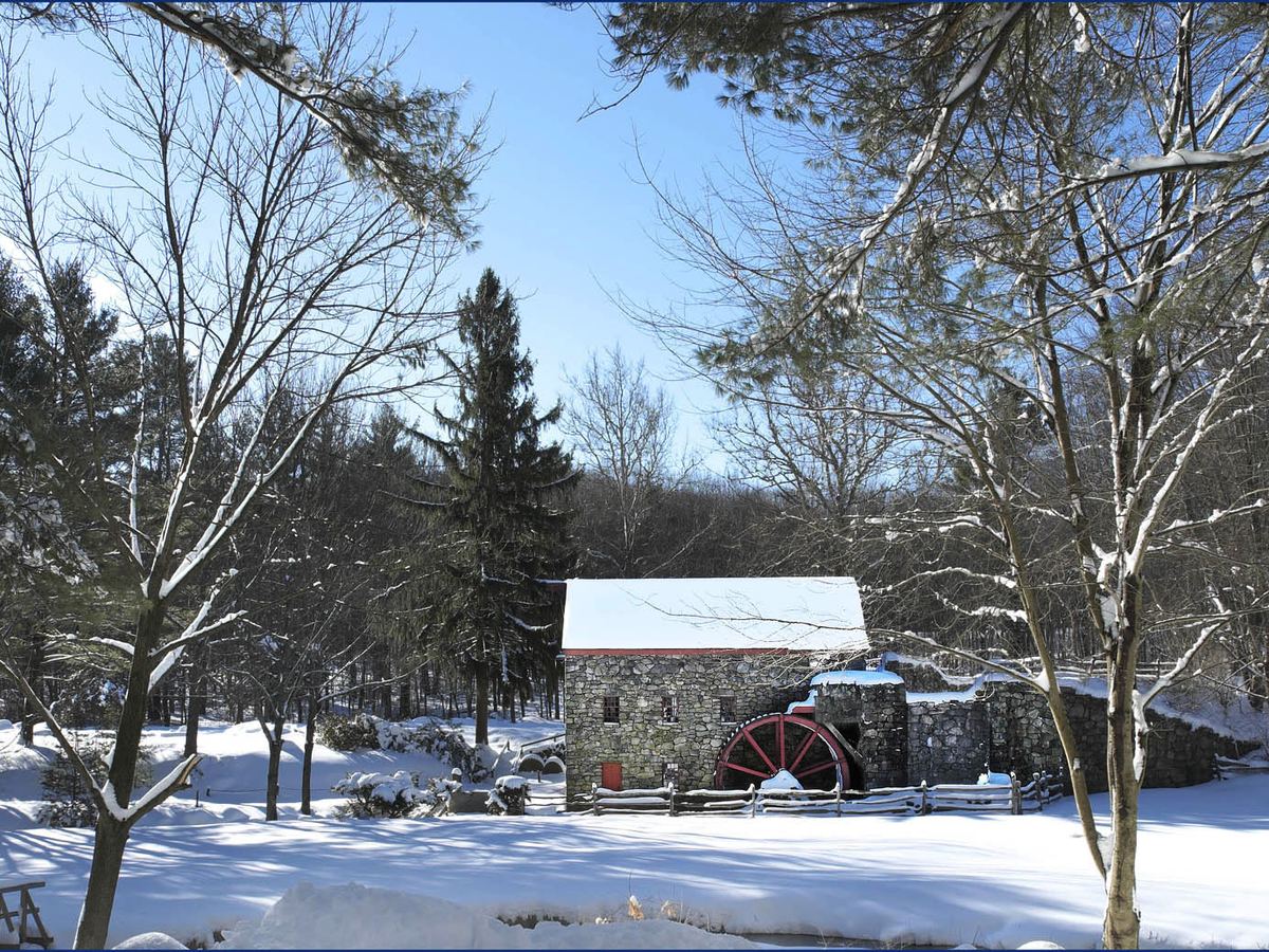 The Wayside Inn Grist Mill, Sudbury, Massachusetts